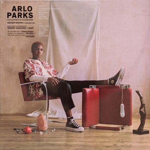 Arlo Parks ‎– Collapsed In Sunbeams - New LP Record 2021 Transgressive Europe Red 180 gram Vinyl - Indie Pop / So - Shuga Records