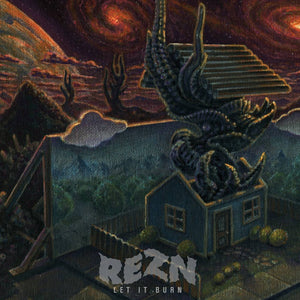 REZN - Let It Burn - New Vinyl 2017 Off The Record  Netherlands Import Clear/Black Smoke - Stoner Rock / Doom Metal - Shuga Records