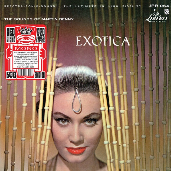 Martin Denny - Exotica (1957) - New LP Record 2020 Jackpot Red Vinyl - Jazz / Tiki / Afro-Cuban Jazz