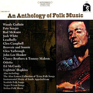 Pete Seeger / Leadbelly / Woody Guthrie / Lightnin' Hopkins / John Lee Hooker & Many More ‎– An Anthology Of Folk Music - VG+ 5 Lp Box Set Stereo USA 1960's Original Press - Folk / Blues - Shuga Records