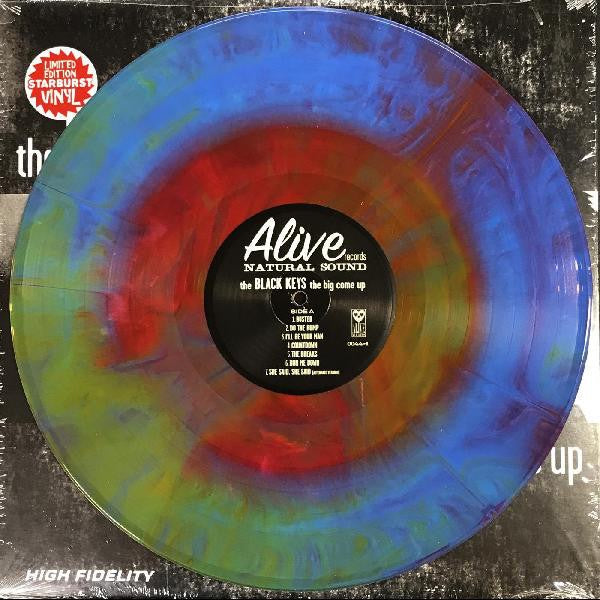 The Black Keys ‎– The Big Come Up - New Vinyl Record 2017 Alive Records 'Indie Exclusive' on Starburst (Limited to 600!) - Blues Rock