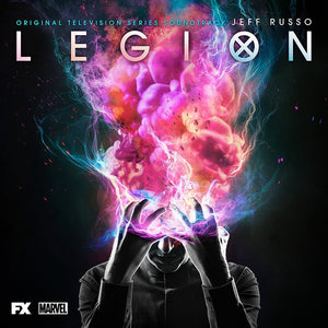 Jeff Russo / Soundtrack - Legion (Original TV Series) - New Vinyl Record 2017 Lakeshore Records 2-LP Pressing on 'Pink Marble' Vinyl with Printed Sleeves with Gatefold Jacket - TV Soundtrack / Marvel - Shuga Records