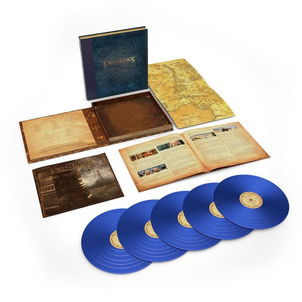 Howard Shore - The Lord Of The Rings: The Two Towers The Complete Recordings - New 5 Lp Record Box Set 2018 Reprise 180 gram Blue Vinyl & Numbered - Soundtrack - Shuga Records