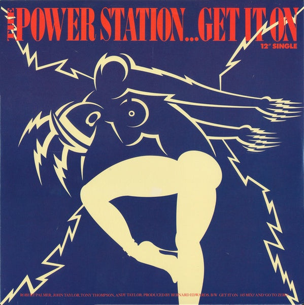 The Power Station - Get It On - Mint- 12" Single Record 1985 Capitol USA Vinyl - Pop Rock / Power Pop