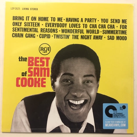 Sam Cooke ‎– The Best Of Sam Cooke (1962) - New LP Record 2018 RCA Europe Import Vinyl & Download - Soul