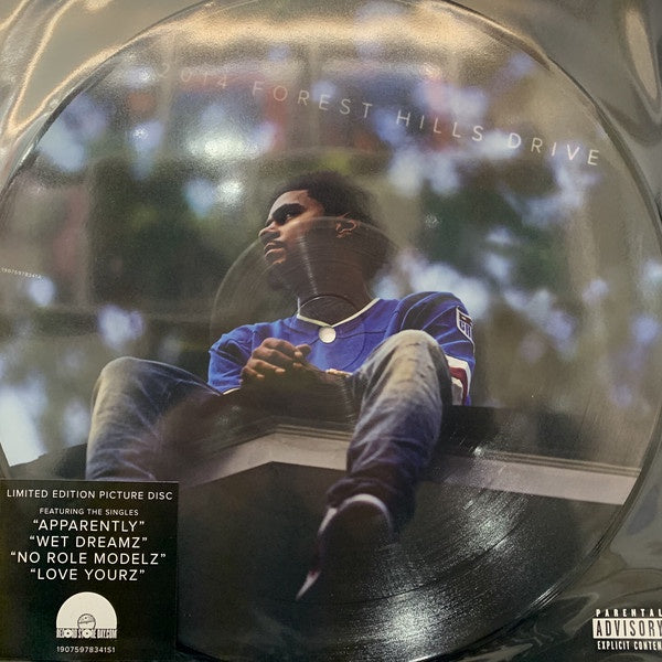 J. Cole - 2014 Forest Hills Drive - New Ep Record Store Day 2019 CBS Black  Friday USA RSD Picture Disc Vinyl - Rap / Hip Hop