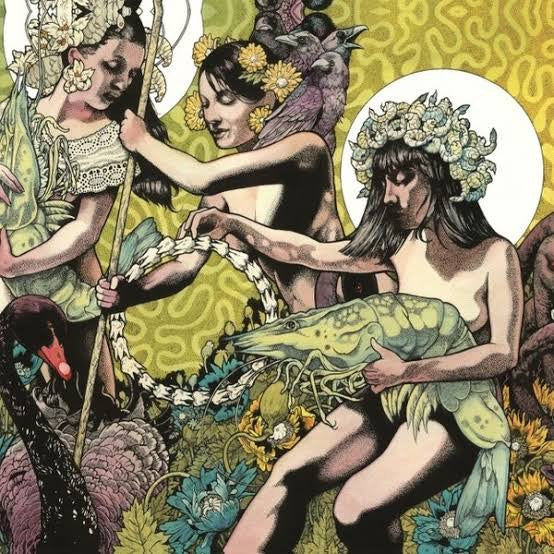 Baroness ‎– Yellow & Green - New 2 Lp Record 2015 Relapse USA Green Olive Vinyl & Download - Prog Rock / Heavy Metal