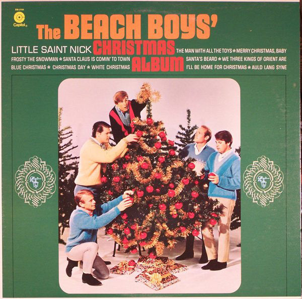 The Beach Boys ‎– The Beach Boys' Christmas Album (1964) - VG+ LP Record 1975 Capitol USA Vinyl - Holiday / Pop Rock / Surf - Shuga Records