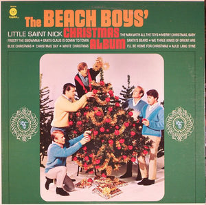 The Beach Boys ‎– The Beach Boys' Christmas Album (1964) - VG+ LP Record 1975 Capitol USA Vinyl - Holiday / Pop Rock / Surf - Shuga Records