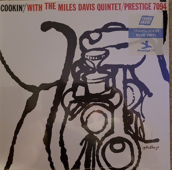 The Miles Davis Quintet ‎– Cookin' With The Miles Davis Quintet (1957) -  New Lp Record 2020 Prestige USA Translucent Blue Vinyl - Jazz / Hard Bop