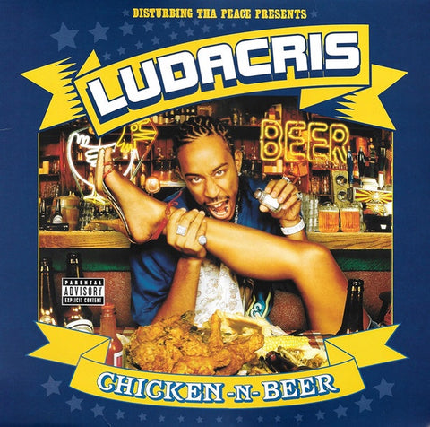 Ludacris - Chicken -N- Beer (2003) - New 2 Lp Record 2015 Def Jam South USA White Vinyl - Hip Hop - Shuga Records