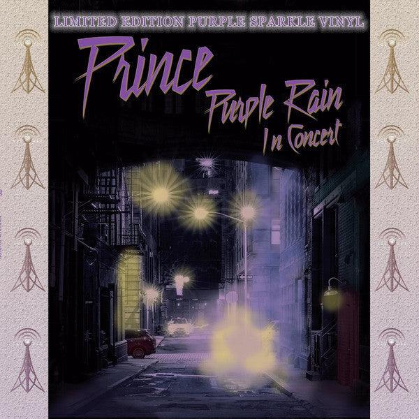 Prince ‎– Purple Rain In Concert (1985-90) - New Lp Record 2016 Europe Import on Purple Sparkle - Rock / Funk / Purple - Shuga Records