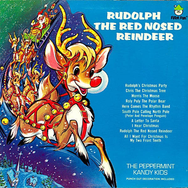 The Peppermint Kandy Kids - Rudolph The Red Nosed Reindeer - New Vinyl Record 1972 Stereo (Original Press) USA - Holiday/Kids - Shuga Records