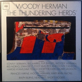 Woody Herman ‎– The Thundering Herds - VG+ 3 Lp Record Box 1961 Columbia USA Mono Vinyl - Jazz - Shuga Records