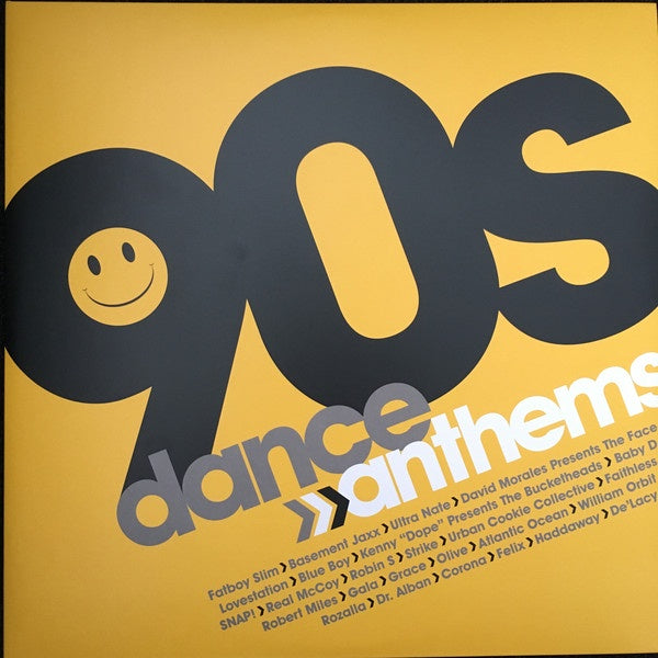 Various ‎– 90s Dance Anthems - New 2 LP Record 2019 Demon UK Import Vinyl - Electronic / Eurodance / Trance / Euro House