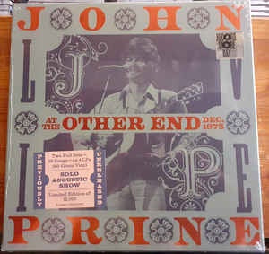 John Prine ‎– Live At The Other End Dec. 1975 - New 4 LP Record Store Day  Box Set 2021 Atlantic 180 gram Viny - Folk Rock