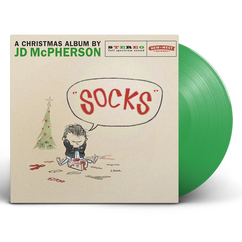 JD Mc Pherson - Socks - New Vinyl Lp 2018 New West 'Indie Exclusive' on Colored Vinyl - Holiday - Shuga Records