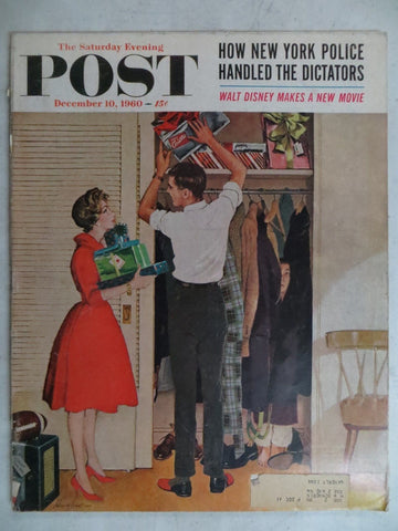 The Saturday Evening Post (December 10, 1960 Issue) - Vintage Magazine - Shuga Records