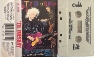 Til Tuesday ‎– Everything's Different Now - Used Cassette 1988 Epic - Pop Rock - Shuga Records