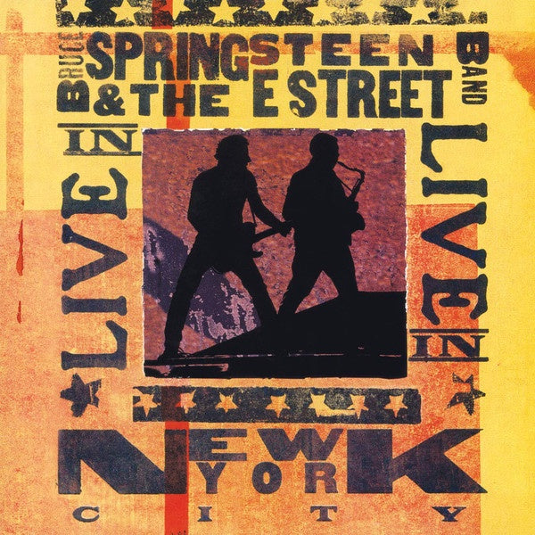 Bruce Springsteen & The E Street Band ‎– Live In New York City - New 3 LP Record 2020 Columbia 140 gram Vinyl & Download -Classic Rock / Arena Rock - Shuga Records