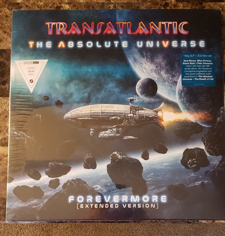 Transatlantic ‎– The Absolute Universe - Forevermore (Extended Version) - New 3 LP Record 2021 Inside Out Music Europe Import Blue 180 gram Vinyl & CD's - Prog Rock