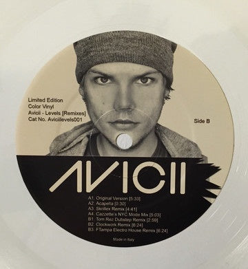 Avicii ‎– Levels - New EP Record 2012 Self Released Italy Vinyl - Electronic / Dubstep / House - Shuga Records