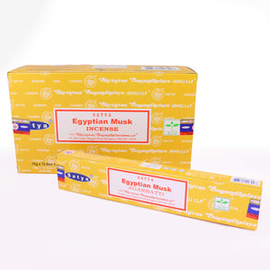 Satya Nag Champa - Yellow Flower Incense - New 15g Pack (12 Sticks)