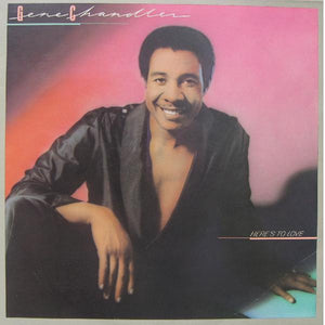 Gene Chandler ‎– Here's To Love - VG+ Stereo 1981 USA - Soul / Disco