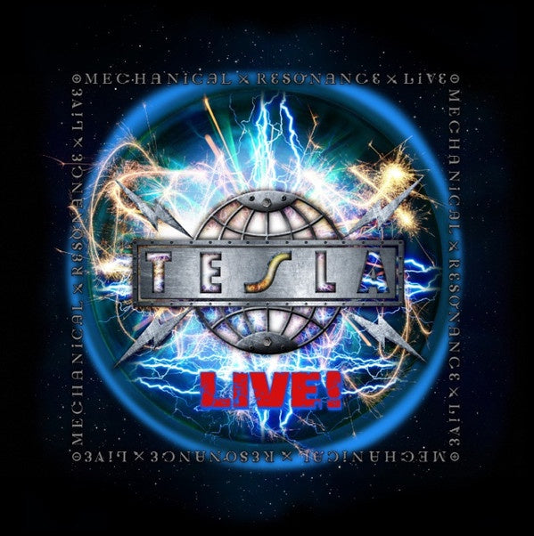 Tesla ‎– Mechanical Resonance Live! - New 2 Lp Record 2016 Tesla Electric Company USA Vinyl - Arena Rock