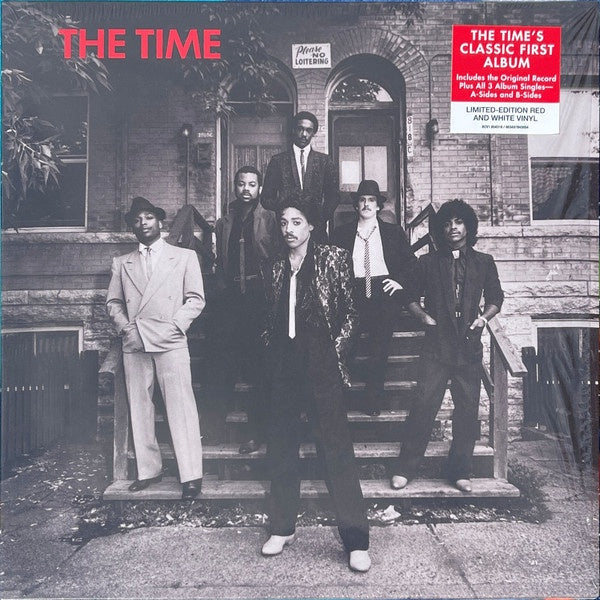 The Time ‎– The Time (1981) - New 2 LP Record 2021 Warner USA Red & White Vinyl - Funk / Soul / Minneapolis Sound