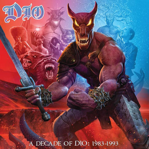 DIO - A Decade of Dio: 1983-1993 - New Vinyl Record 2016 Warner / Reprise Deluxe 6-LP 180gram Boxset, Remastered w/ Replica Jackets - Metal - Shuga Records