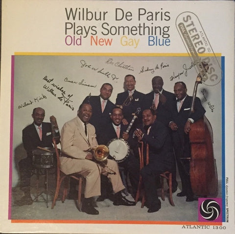 Wilbur De Paris - Plays Something Old, New, Gay, Blue - VG+ LP Record 1958 Atlantic USA Original Vinyl - Jazz - Shuga Records