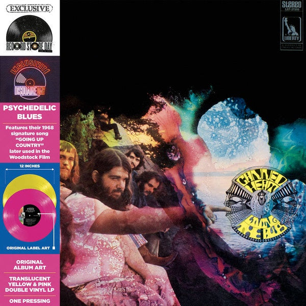 Canned Heat ‎– Living The Blues (1968) - New 2 LP Record Store Day 2021 Liberty RSD Yellow & Pink Vinyl - Blues Rock