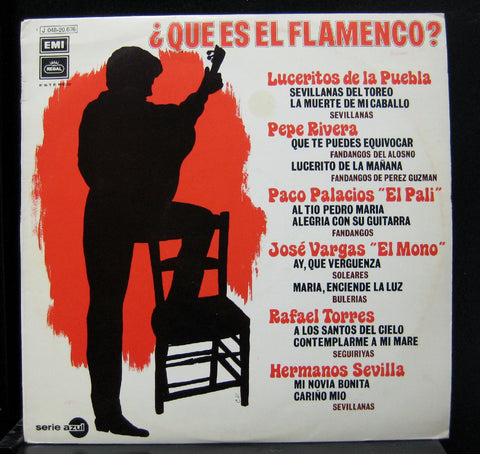 Various ‎- Que Es El Flamenco? - VG+ LP Record 1971 EMI/Regal Spain Import Vinyl - Latin / Flamenco - Shuga Records