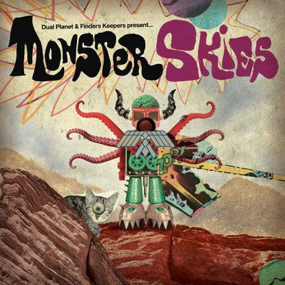 Various ‎– Monster Skies - New Lp Record 2014 Australia Import Vinyl - Electronic / Experimental / Psychedelic Rock / Prog - Shuga Records