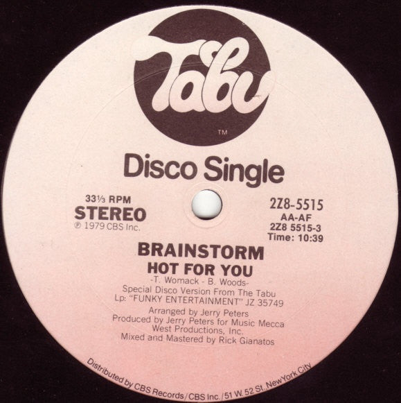 Brainstorm ‎– Hot For You / Don't Let Me Catch You With Your