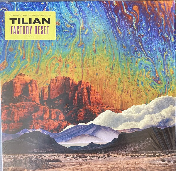 Tilian – Factory Reset - New LP Record 2021 Rise USA Clear with Pink & Blue Splatter Vinyl - Indie Pop / Pop Rock