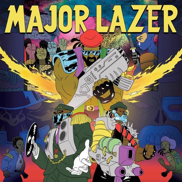 Major Lazer ‎– Free The Universe - New 2 LP Record 2013 Secretly Canadian USA Black Vinyl - Electronic / Dancehall / Dub