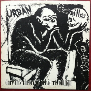 Urban Guerrillas ‎– Darwin's Theory Of Pelvic Revolution - VG Lp Record  1983 Camouflage USA Vinyl - Punk