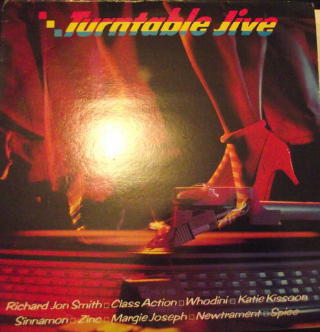 Various ‎– Turntable Jive - VG+ LP Record 1983 Jive USA Vinyl - Hip Hop / Electro / Disco - Shuga Records