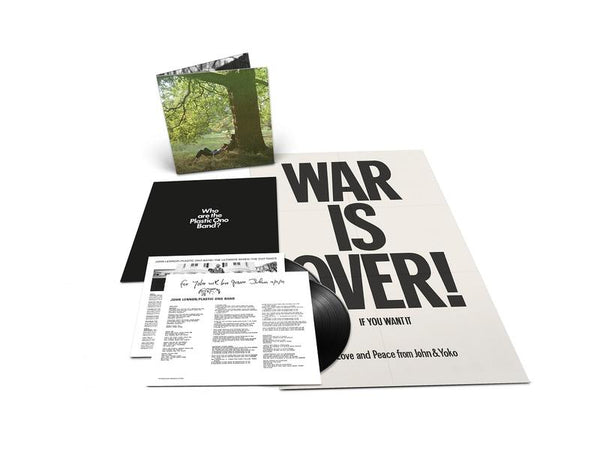 John Lennon / Plastic Ono Band ‎– New 2 LP Record 2021 Apple Europe Import 180 gram Vinyl, Poster & Booklet - Pop Rock