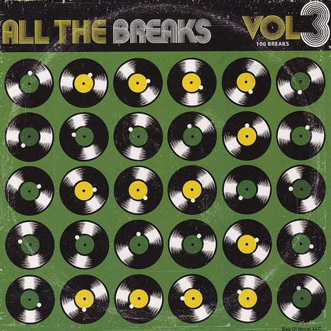 Various - All The Breaks Vol. 3 - New Vinyl Lp 2012 Bag of Items Pressing - Drum Breaks / DJ Battle Tools - Shuga Records