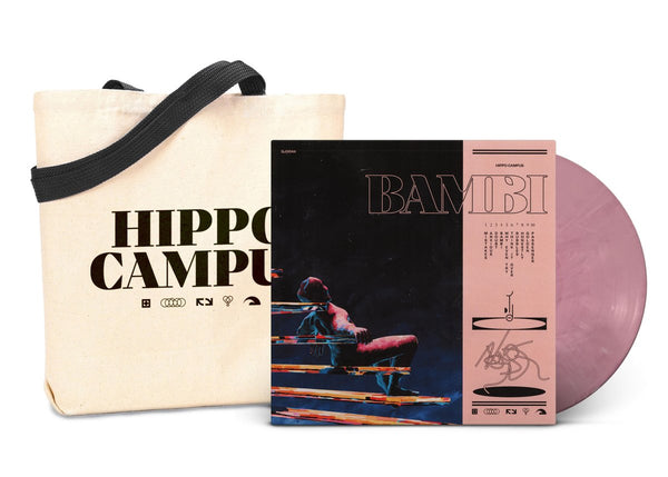 Hippo Campus - Bambi - New Vinyl Lp 2018 Grand Jury 'Indie Exclusive' on 180gram Blossom Colored Vinyl with Tote Bag - Indie / Alt-Rock