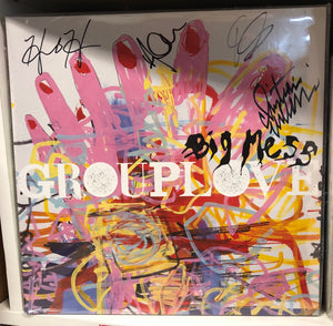 Autographed Signed by Band - Grouplove - Big Mess - New LP Record 2016–  Shuga Records