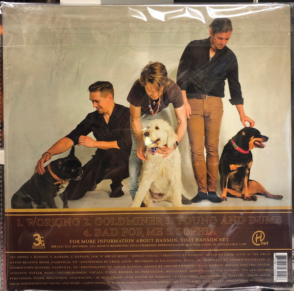 Hanson – Animal Instincts - New EP Record 2021 Membership Exclusive 3CG Marble swirl Vinyl - Pop Rock