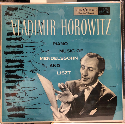 Andy Warhol Cover Art - Vladimir Horowitz - Piano Music Of Mendelssohn And Liszt - VG+ LP Record 1954 RCA USA Vinyl - Classical - Shuga Records