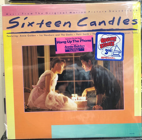 Various – Sixteen Candles: Music From The Original Motion Picture - Mint- LP Record 1984 MCA USA Promo Vinyl - Soundtrack