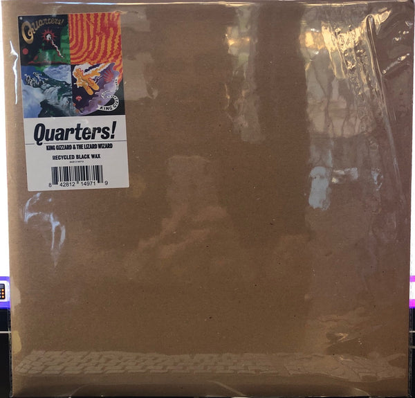 King Gizzard & The Lizard Wizard – Quarters! (2015) - New LP Record 2022 KGLW Recycled Black Wax Vinyl - Psychedelic Rock / Garage Rock - Shuga Records