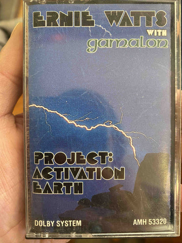 Ernie Watts With Gamalon – Project: Activation Earth - Used Cassette 1989 Amherst Tape - Jazz / Fusion - Shuga Records