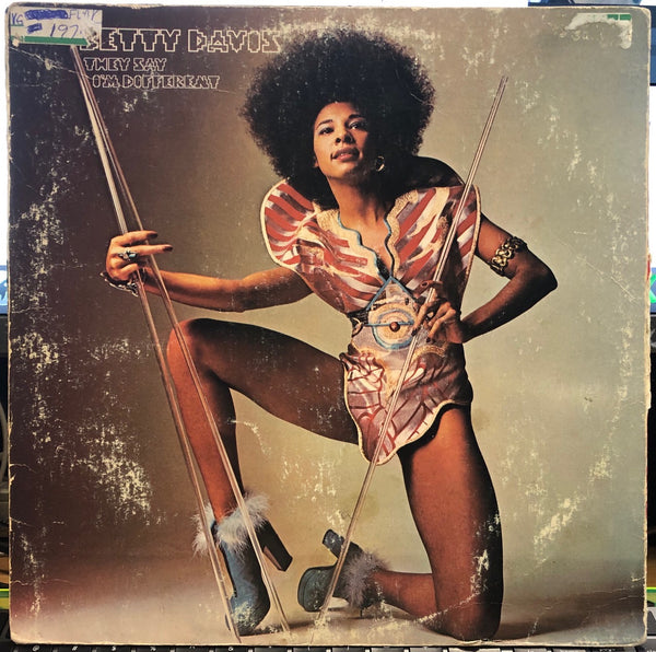 Betty Davis – They Say I'm Different - VG- (lower grade Plays VG) LP Record 1974 Just Sunshine Original Vinyl - Soul / Funk / Blues Rock